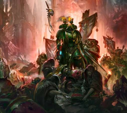 Warhammer 40,000 Mobiele Horizontaal achtergrond