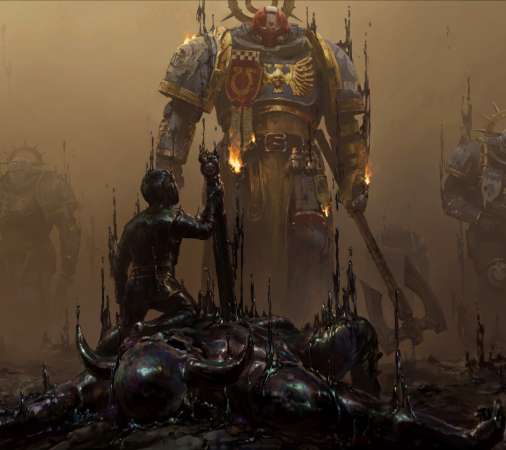 Warhammer 40,000 Mobiele Horizontaal achtergrond