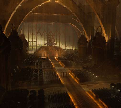 Warhammer 40,000 Mobiele Horizontaal achtergrond