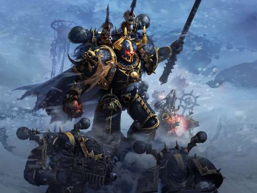 Warhammer 40,000: Dawn of War 2: Chaos Rising Mobiele Horizontaal achtergrond