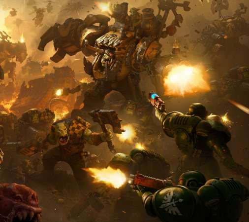 Warhammer 40,000: Dawn of War 4 Mobiele Horizontaal achtergrond