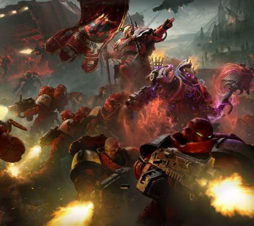 Warhammer 40,000: Dawn of War 4 Mobiele Horizontaal achtergrond