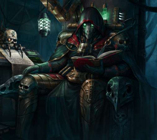 Warhammer 40,000 fan art Mobiele Horizontaal achtergrond