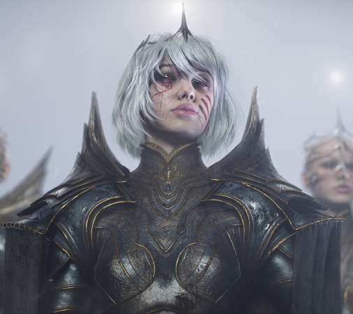 Warhammer 40,000 fan art Mobiele Horizontaal achtergrond