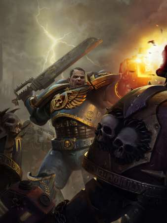 Warhammer 40,000: Space Marine Mobiele Horizontaal achtergrond