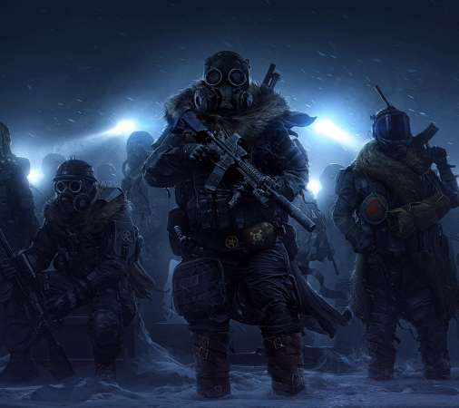 Wasteland 3 Mobiele Horizontaal achtergrond