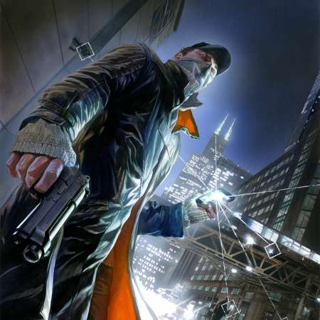 Watch Dogs Mobiele Horizontaal achtergrond