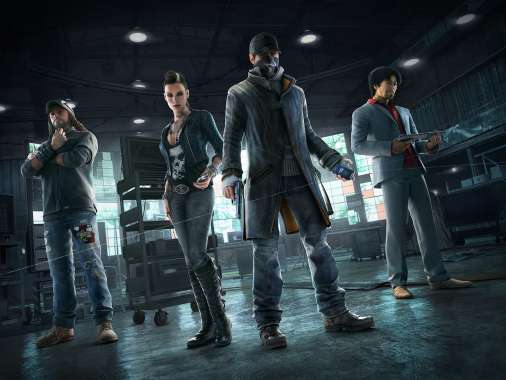 Watch Dogs Mobiele Horizontaal achtergrond