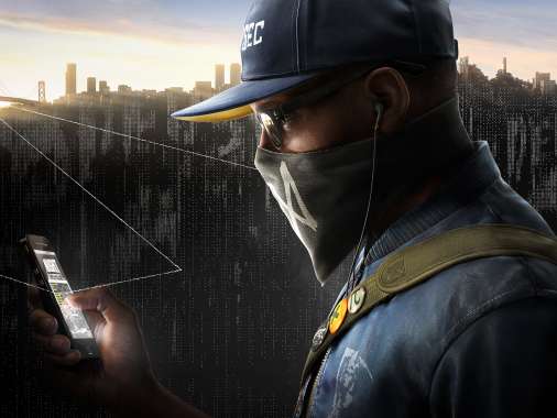 Watch Dogs 2 Mobiele Horizontaal achtergrond