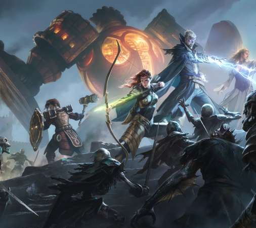 Watcher of Realms Mobiele Horizontaal achtergrond