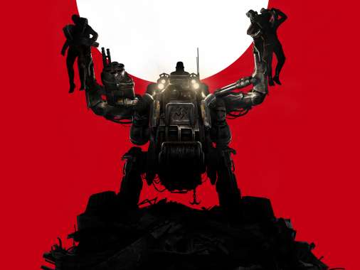 Wolfenstein: The New Order Mobiele Horizontaal achtergrond