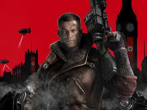 Wolfenstein: The New Order Mobiele Horizontaal achtergrond