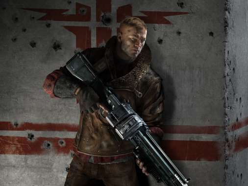 Wolfenstein: The New Order Mobiele Horizontaal achtergrond