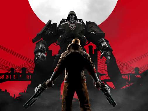 Wolfenstein: The New Order Mobiele Horizontaal achtergrond