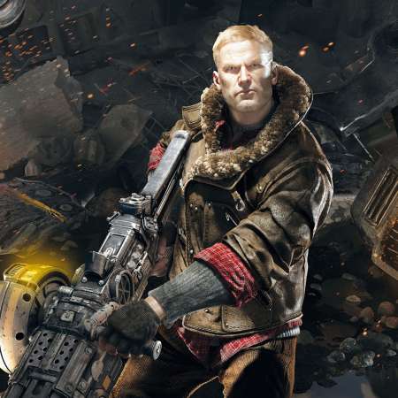 Wolfenstein: The New Order Mobiele Horizontaal achtergrond