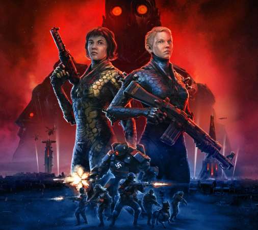 Wolfenstein: Youngblood Mobiele Horizontaal achtergrond