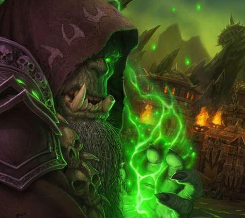 World of Warcraft Mobiele Horizontaal achtergrond