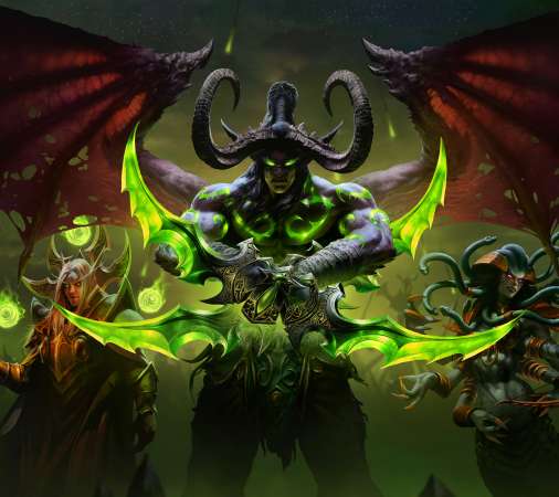 World of Warcraft: Burning Crusade Classic Mobiele Horizontaal achtergrond