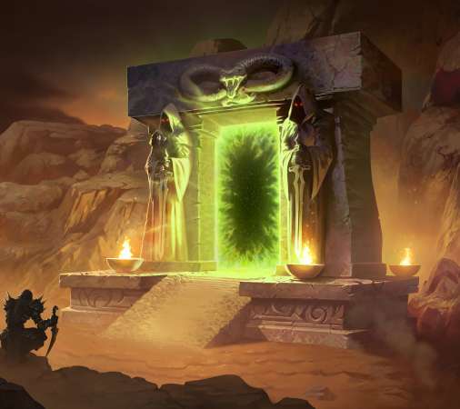 World of Warcraft: Burning Crusade Classic Mobiele Horizontaal achtergrond