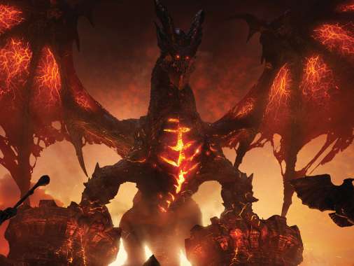 World of Warcraft: Cataclysm Mobiele Horizontaal achtergrond