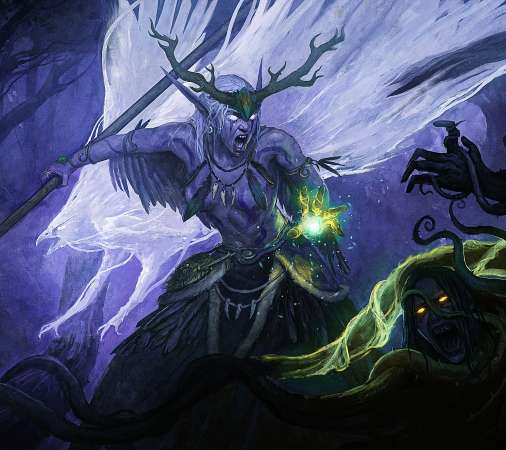 World of Warcraft fan art Mobiele Horizontaal achtergrond