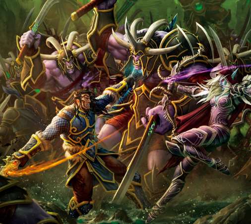 World of Warcraft: Legion Mobiele Horizontaal achtergrond