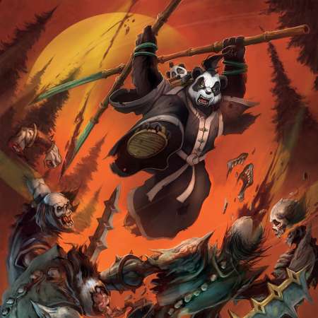 World of Warcraft: Mists of Pandaria Mobiele Horizontaal achtergrond