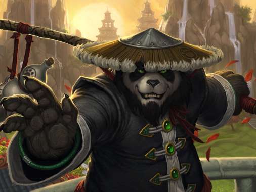 World of Warcraft: Mists of Pandaria Mobiele Horizontaal achtergrond