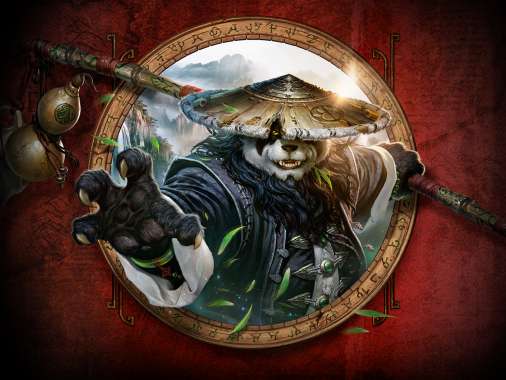 World of Warcraft: Mists of Pandaria Mobiele Horizontaal achtergrond