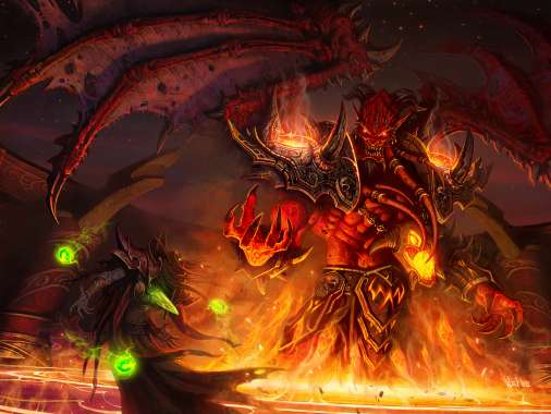 World of Warcraft: The Burning Crusade Mobiele Horizontaal achtergrond