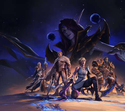 World of Warcraft: The War Within Mobiele Horizontaal achtergrond
