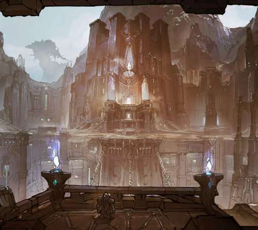 World of Warcraft: The War Within Mobiele Horizontaal achtergrond
