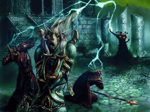 World of Warcraft: Trading Card Game Mobiele Horizontaal achtergrond