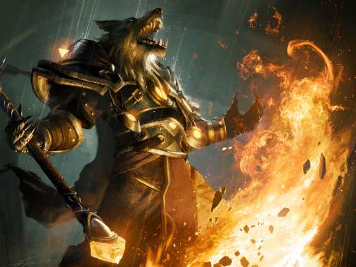 World of Warcraft: Trading Card Game Mobiele Horizontaal achtergrond