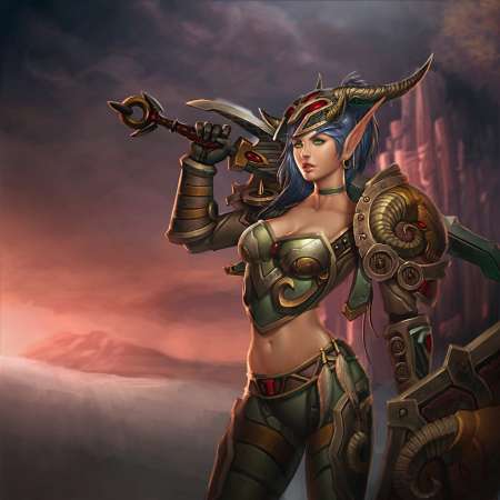 World of Warcraft: Trading Card Game Mobiele Horizontaal achtergrond