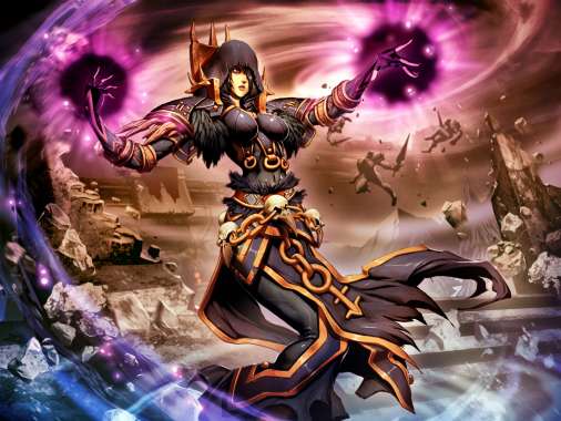 World of Warcraft: Trading Card Game Mobiele Horizontaal achtergrond