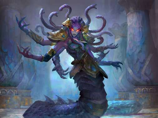 World of Warcraft: Trading Card Game Mobiele Horizontaal achtergrond