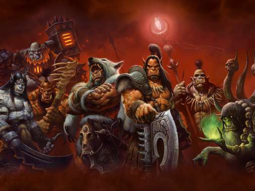 World of Warcraft: Warlords of Draenor Mobiele Horizontaal achtergrond