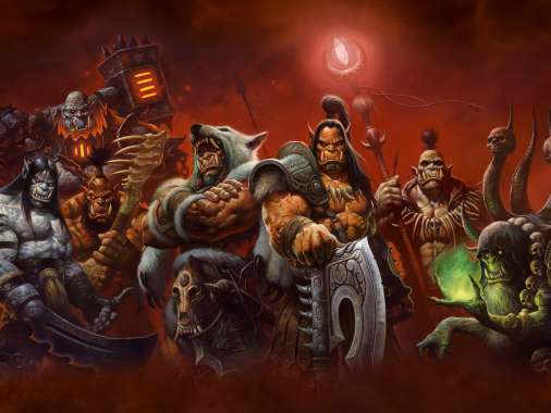 World of Warcraft: Warlords of Draenor Mobiele Horizontaal achtergrond