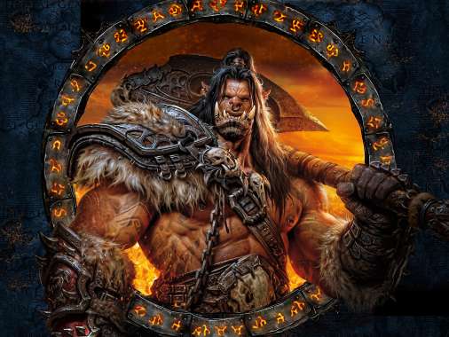 World of Warcraft: Warlords of Draenor Mobiele Horizontaal achtergrond