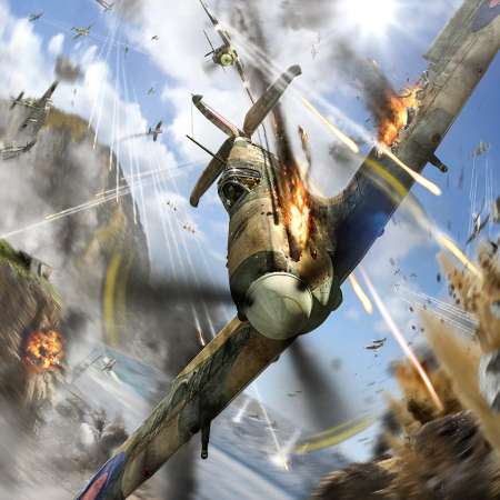 World of Warplanes Mobiele Horizontaal achtergrond