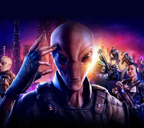 XCOM: Chimera Squad Mobiele Horizontaal achtergrond