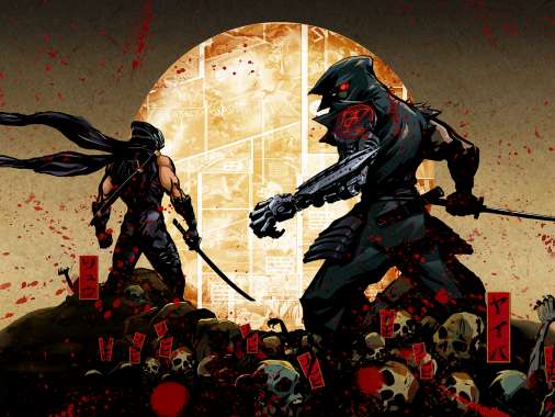 Yaiba: Ninja Gaiden Z Mobiele Horizontaal achtergrond