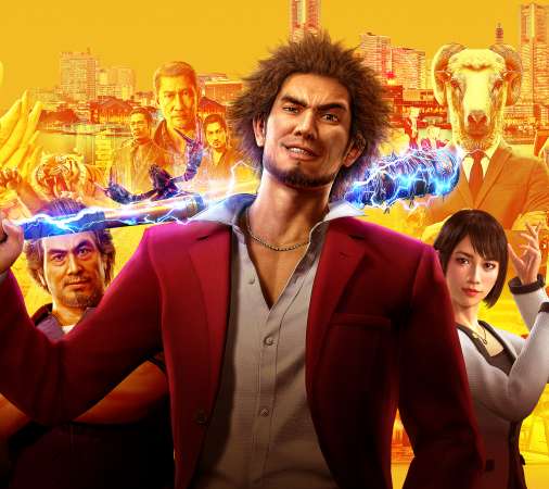 Yakuza: Like a Dragon Mobiele Horizontaal achtergrond