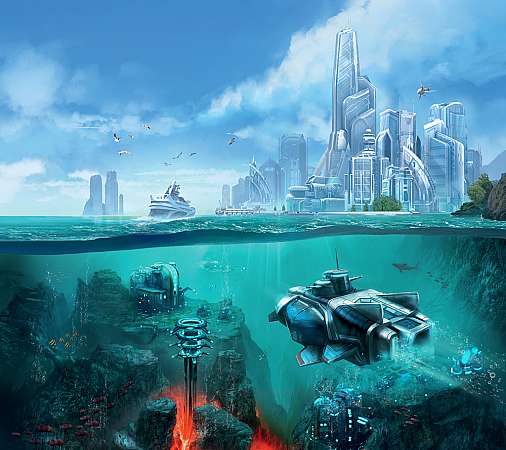 Anno 2070 - Deep Ocean Mobiele Horizontaal achtergrond