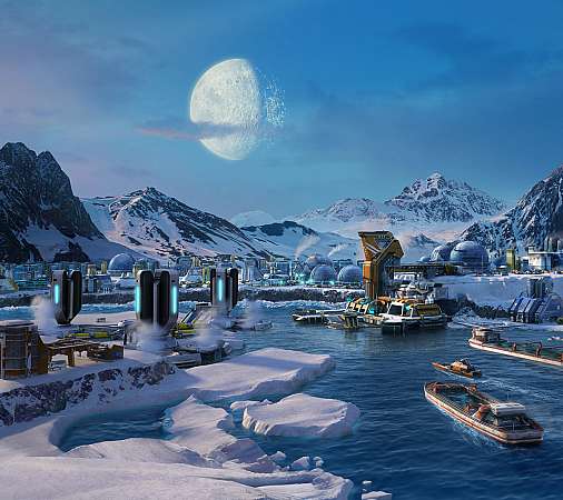 Anno 2205 Mobiele Horizontaal achtergrond