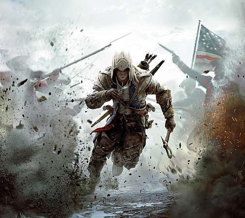 Assassin's Creed III Mobiele Horizontaal achtergrond