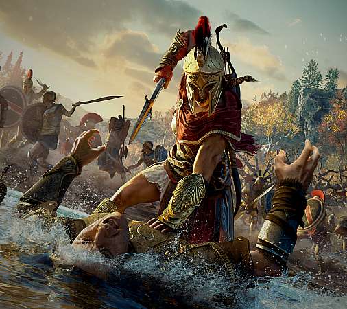 Assassin's Creed: Odyssey Mobiele Horizontaal achtergrond