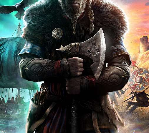 Assassin's Creed: Valhalla Mobiele Horizontaal achtergrond