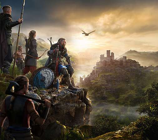 Assassin's Creed: Valhalla Mobiele Horizontaal achtergrond